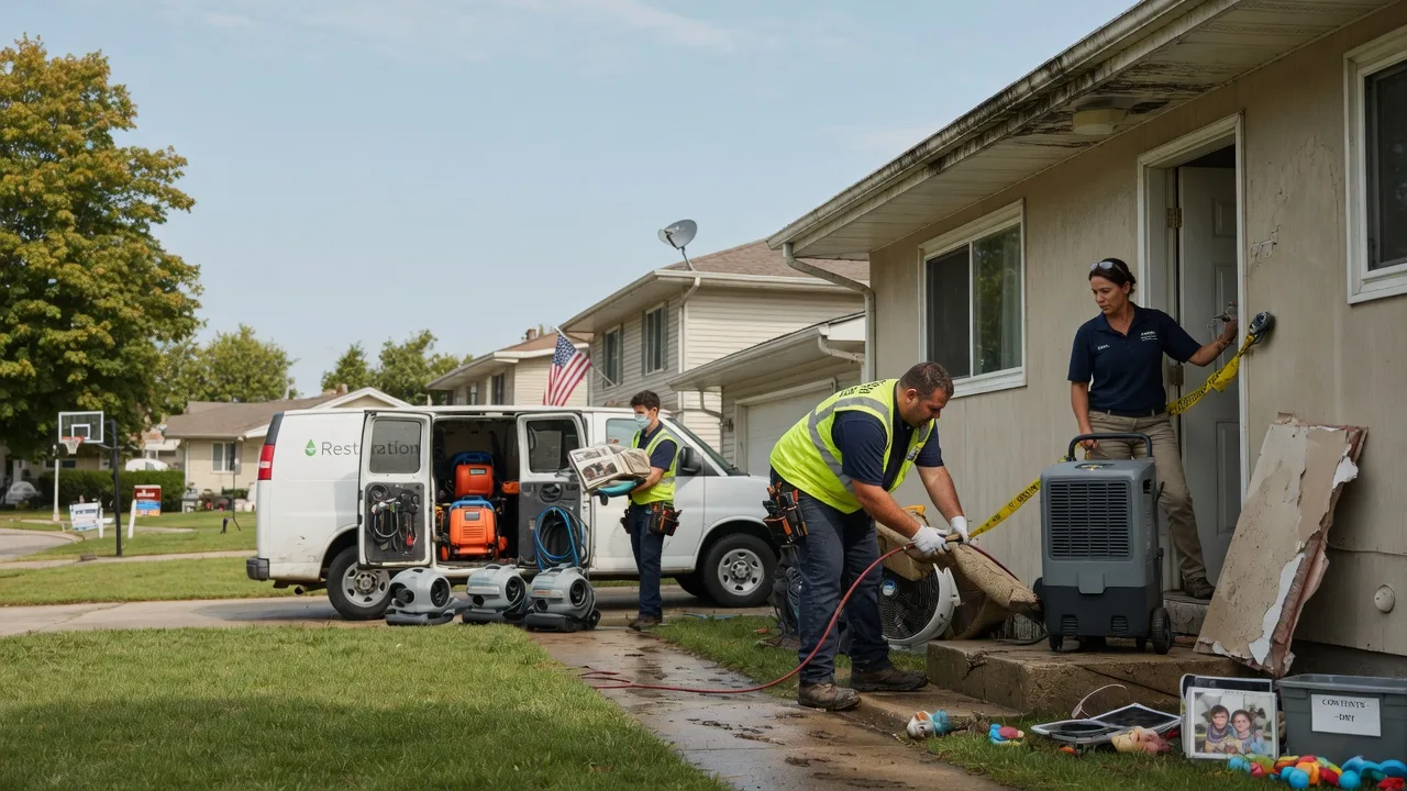 Water Damage Restoration in Dille, WV near me